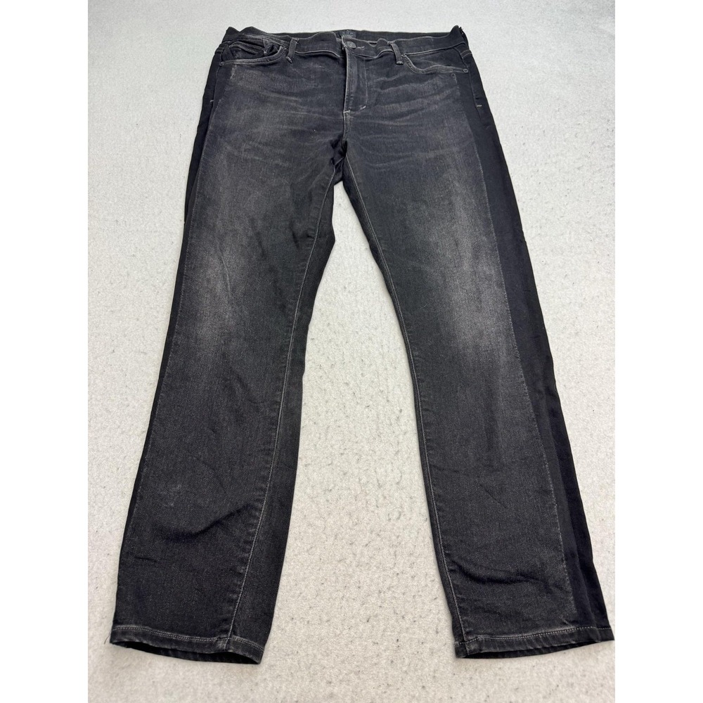 Citizens Of Humanity Rocket Crop High Rise Skinny Jeans Womens 31 Charcoal Gray